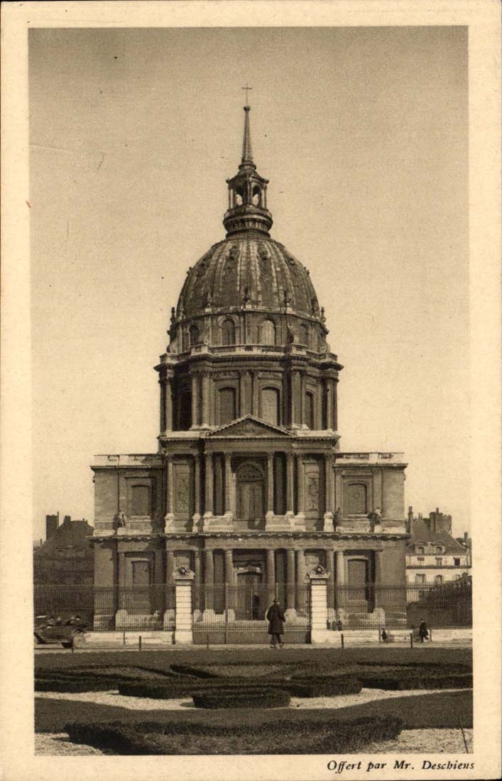 Paris CPA Invalides (chart medical Days of Paris)
