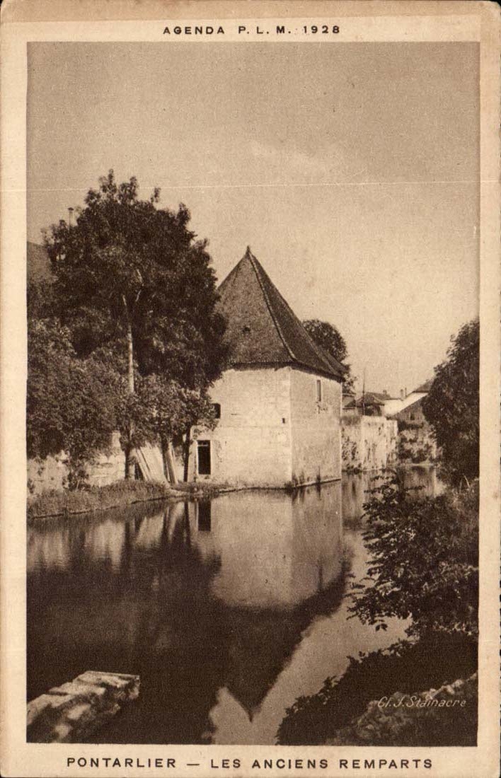 Pontarlier CPA old walls