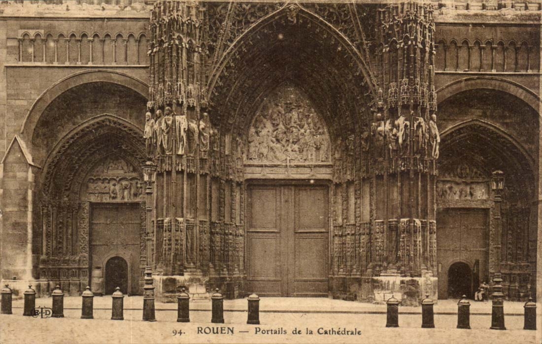 Rouen CPA Gates of the Cathedral