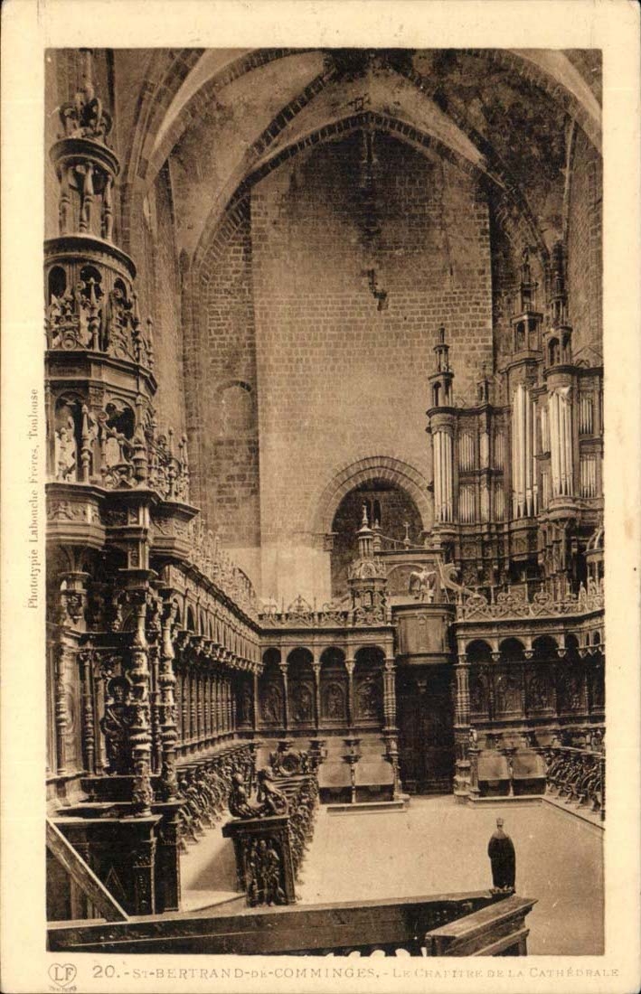 Saint Bertrand de Comminges CPA the chapter of the cathedral