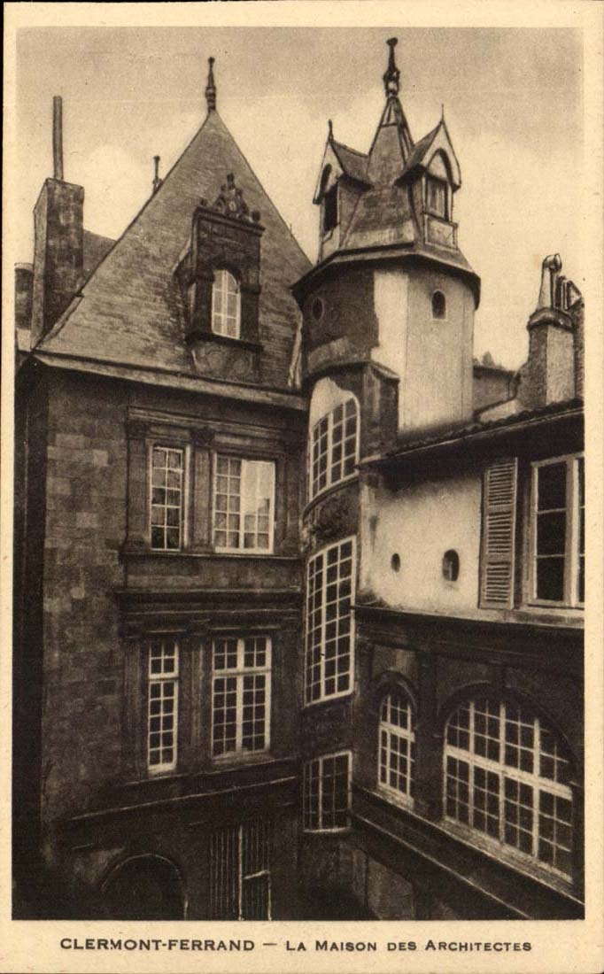 Haus Clermont-ferrandCPA der Architekten