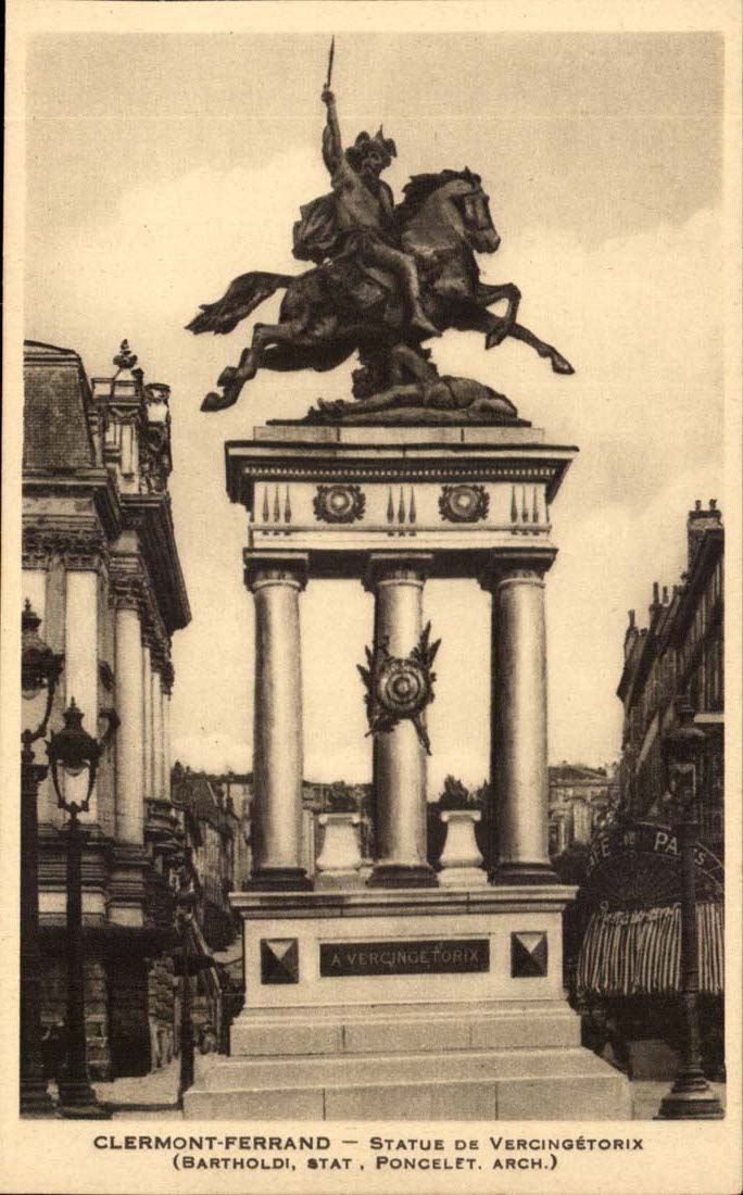 Statue Clermont-ferrandCPA von Vercingetorix (Bartholdi)