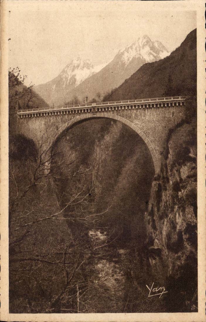 Saint Saver CPA the Napoleon bridge