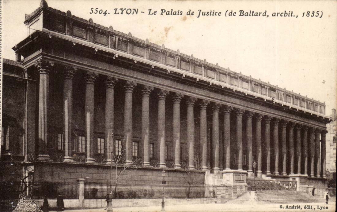 Gerichte Lyon-CPA (von Baltard)