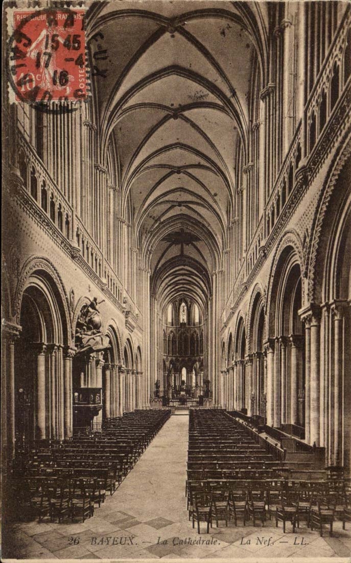 CPA Bayeux die Kathedrale