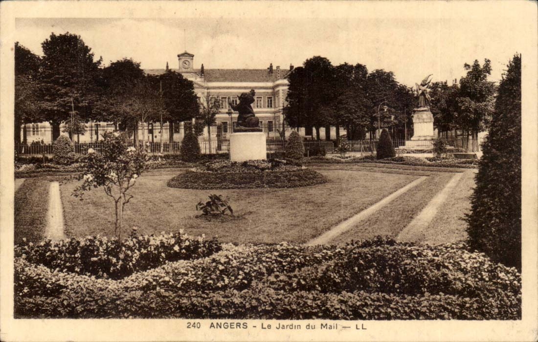 CPA Angers the garden of the email