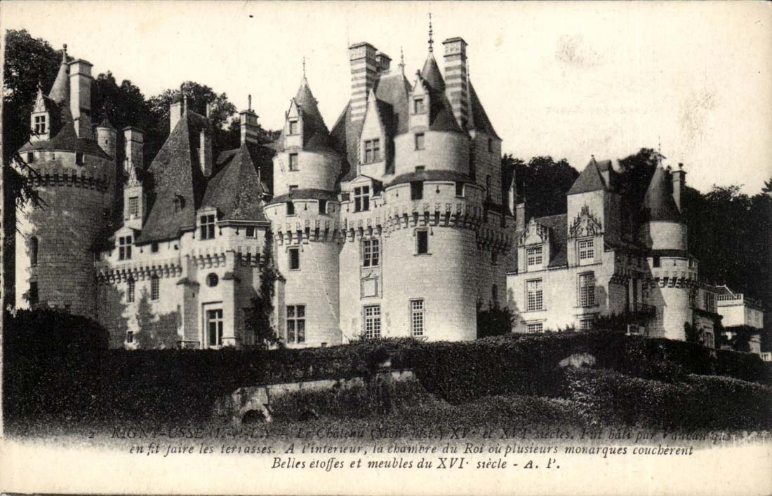 CPA Rigny die USA das Schloss