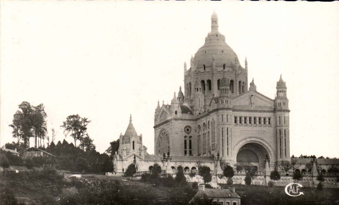 Lisieux CPA Apple-Weinbrand die Basilika