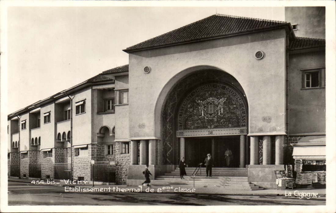 Vichy CPA Hydropathic establishment of 2nd class