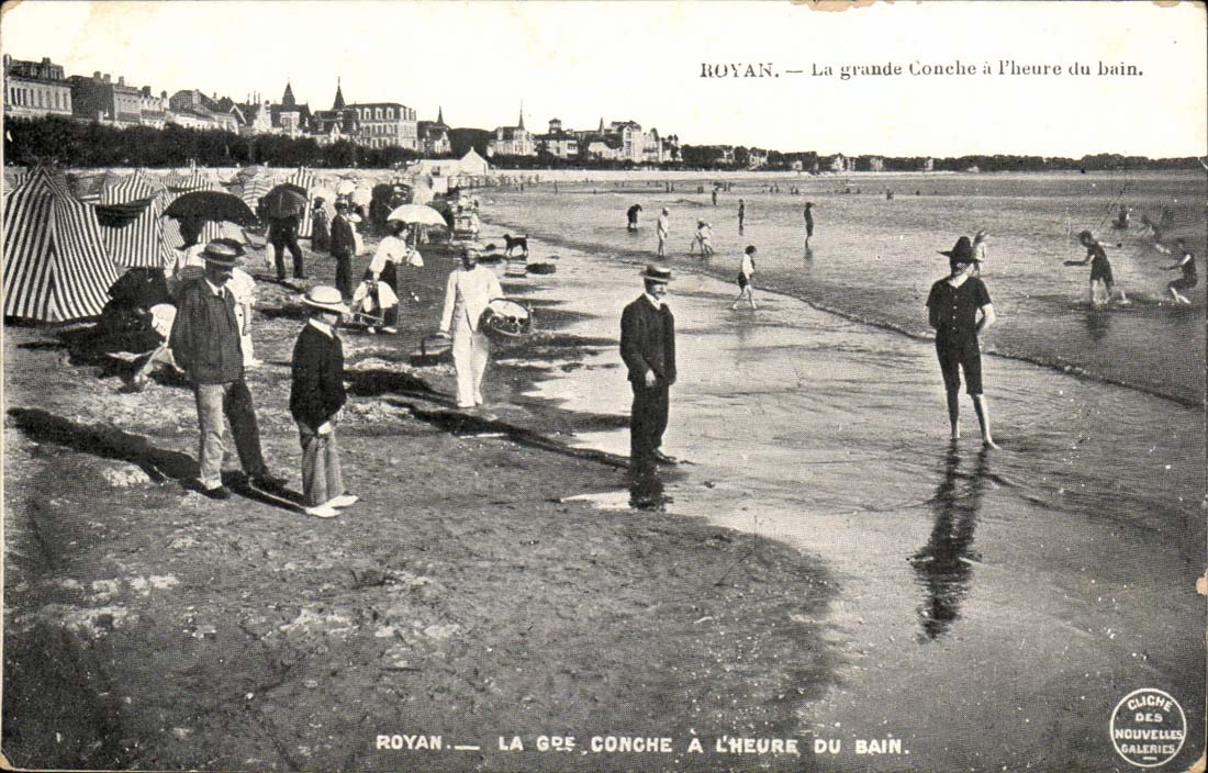 Royan CPA large the conche per hour of the bath