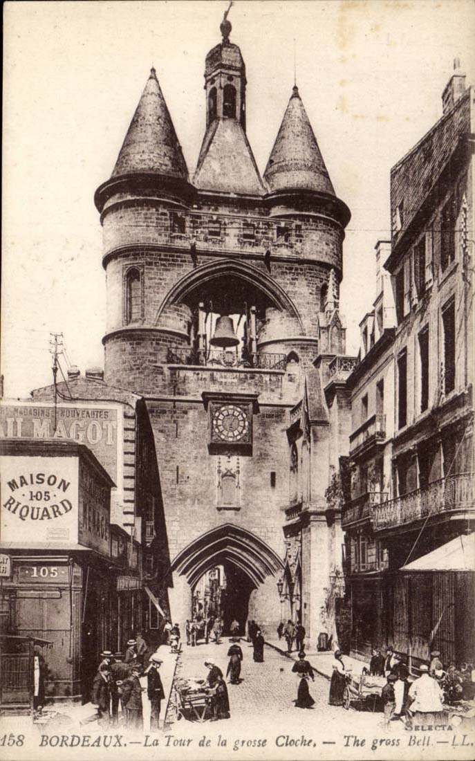 Bordeaux CPA the Tower of the large bell (Riquard House)