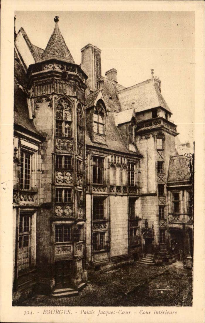 Bourges CPA Palate Jacques heart interior Court