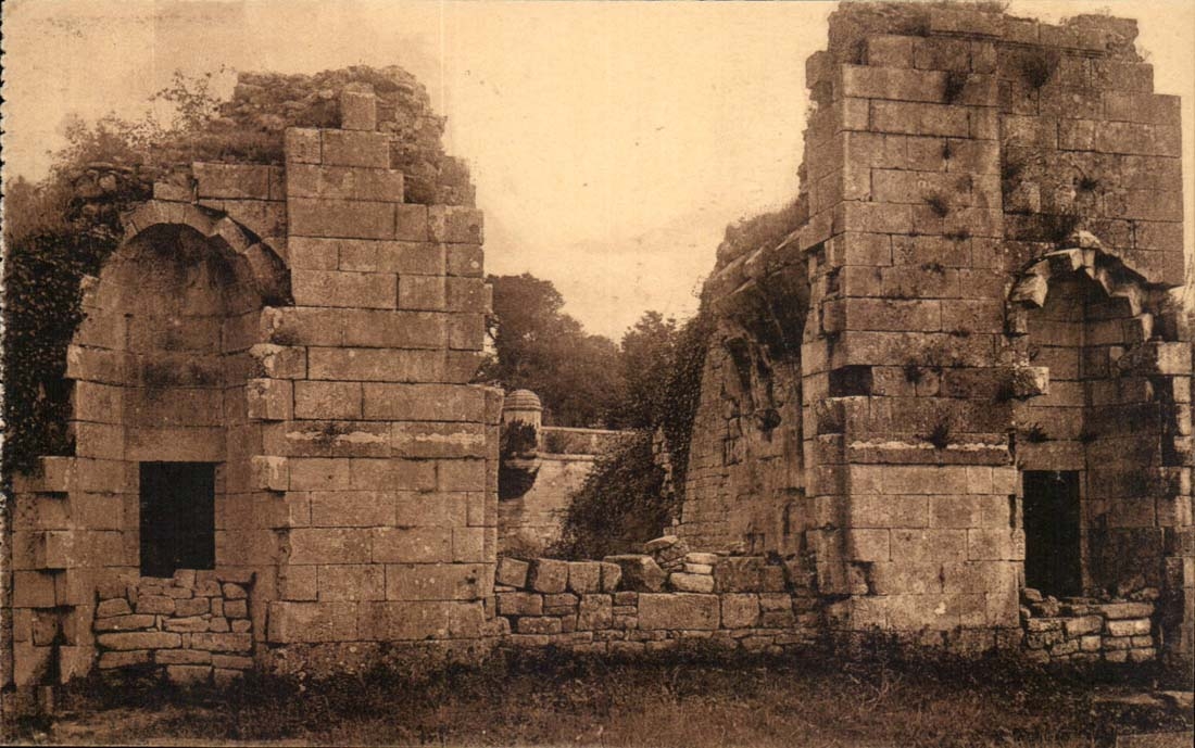 Umlagerungen der alten starken Stadt der Marenne Auster CPA von Brouage der Bruch