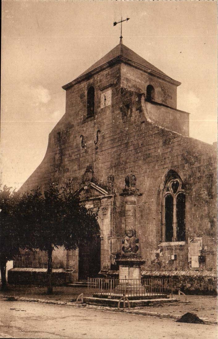 Umlagerungen der Marenne Auster CPA Eglsie de Brouage