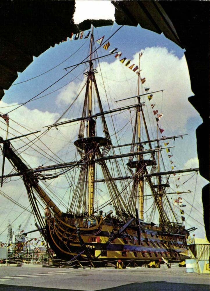 MODERN CARD HMS Victory