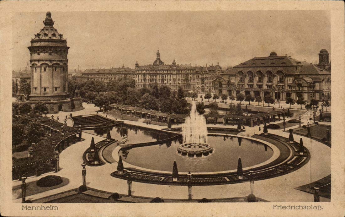 Germany Mannheim CPA Friedrichsplatz