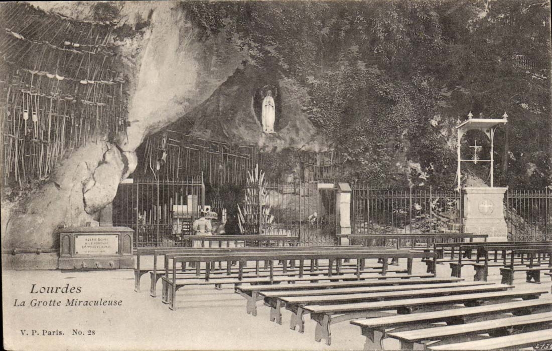 Lourdes CPA the Miraculous cave