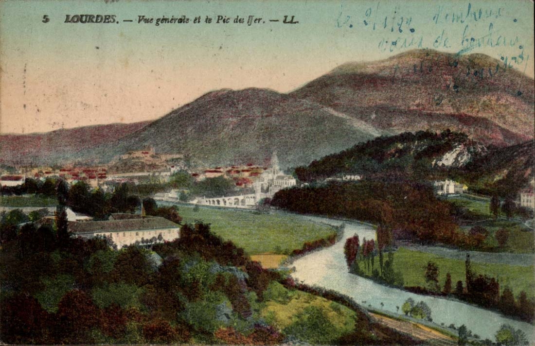 Lourdes CPA View and the peak of Jer