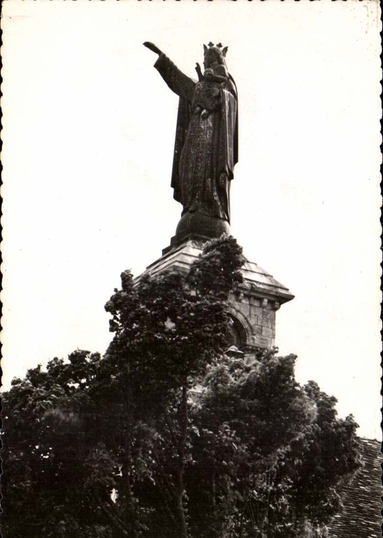 Nickelsilber auf hohlem CPA die gute Dame