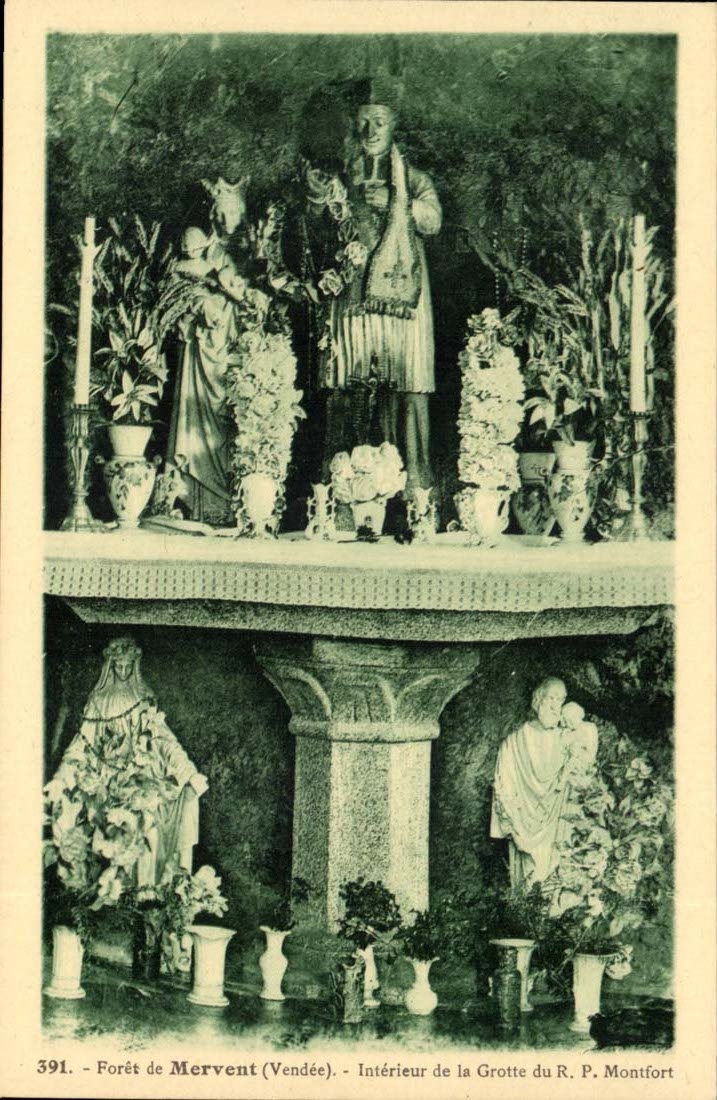 Bohrgerat von InnenMervent CPA der Hohle des R P Montfort