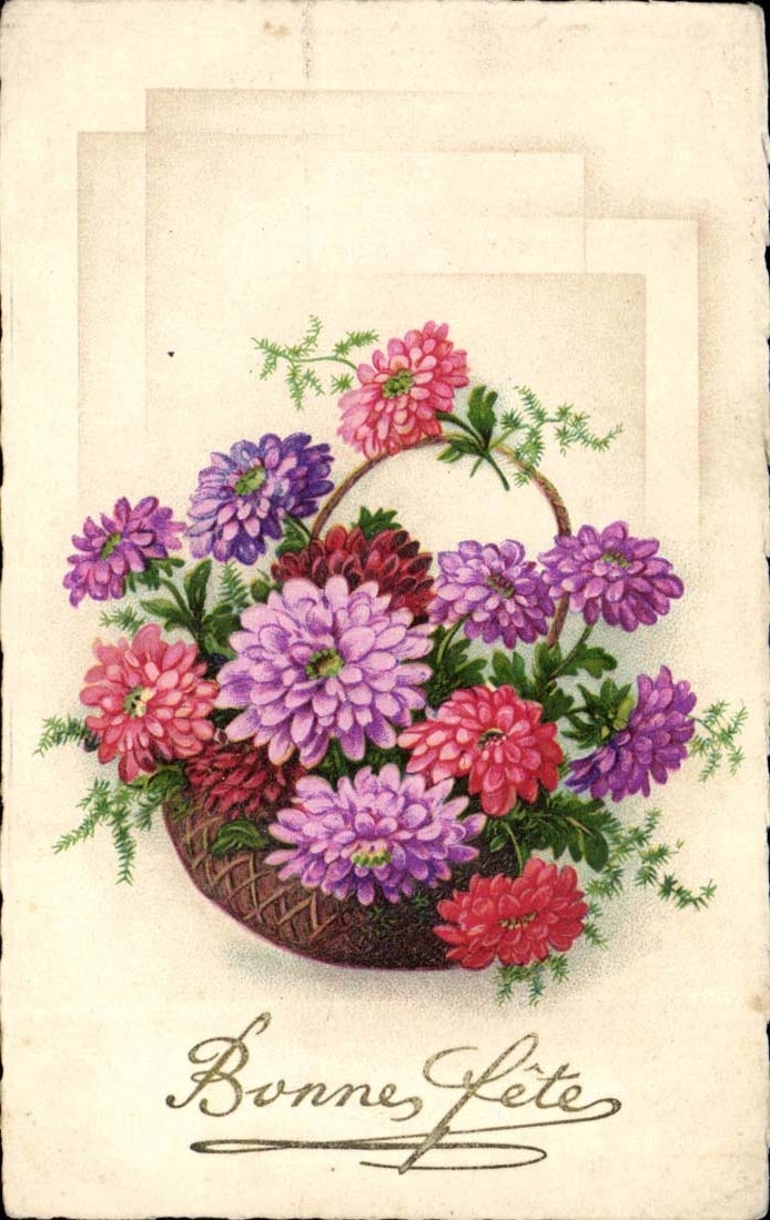 CPA Good Fantasy celebrates Fleurs