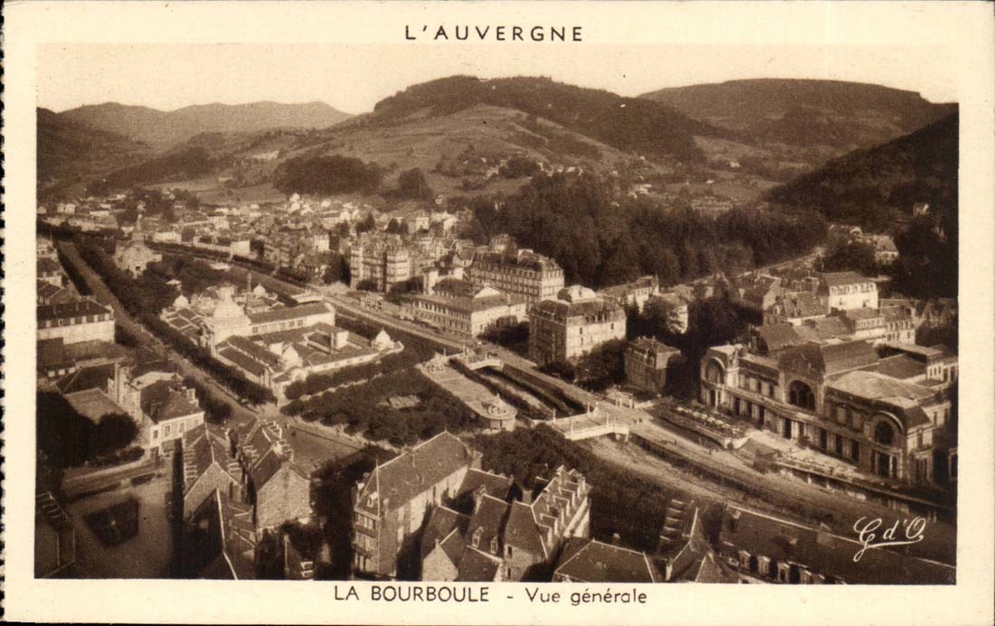 Bourboule CPA Ansicht