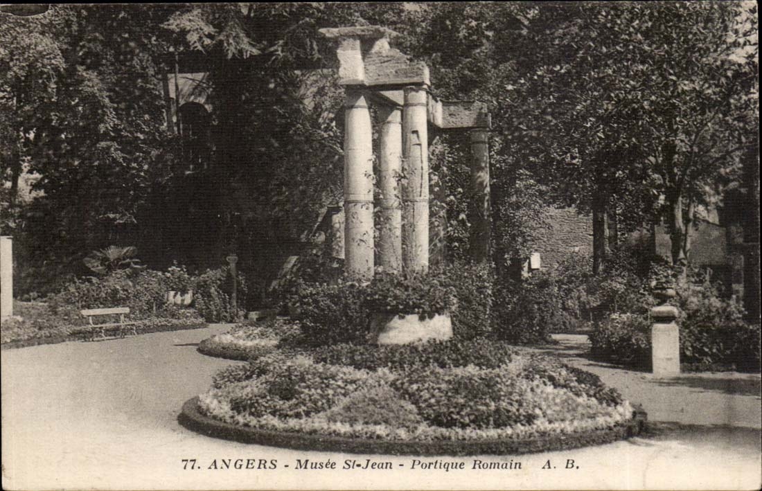 Angers CPA Museum St Jean Roman Gantry