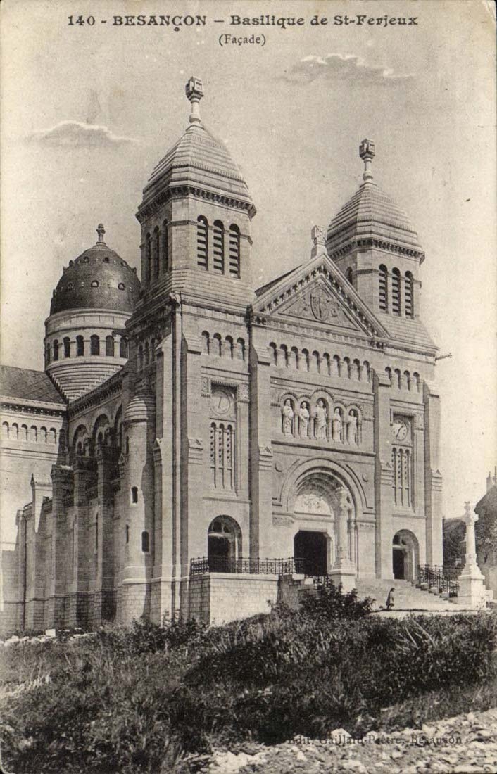 Besancon - Basilica of St Ferjeux - CPA