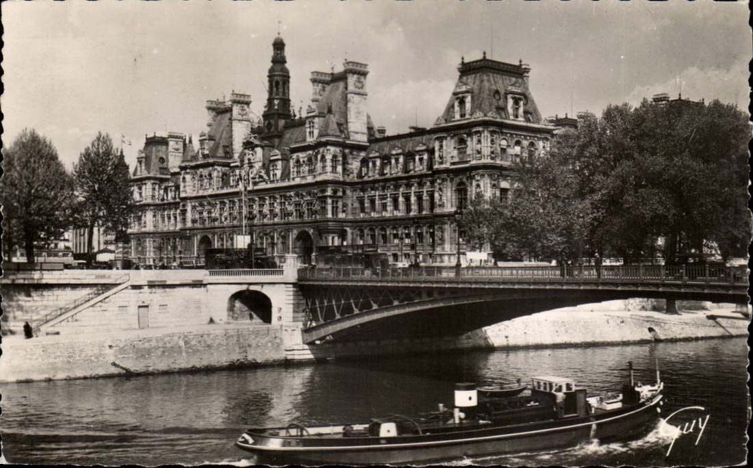 Paris 4 - L'Hotel de Ville CPA