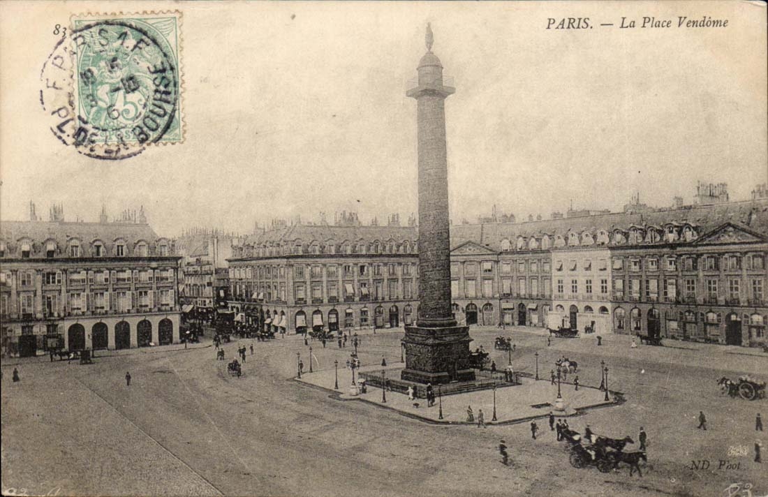 Paris 1 - Der Platz Vendome CPA