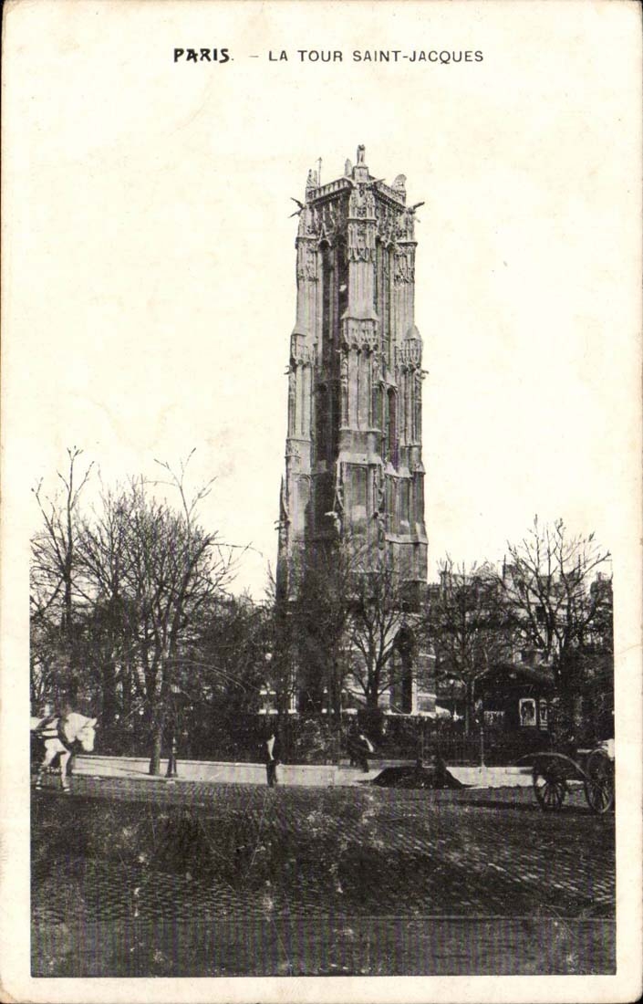 Paris 5 - The Tower Jacques saint - CPA