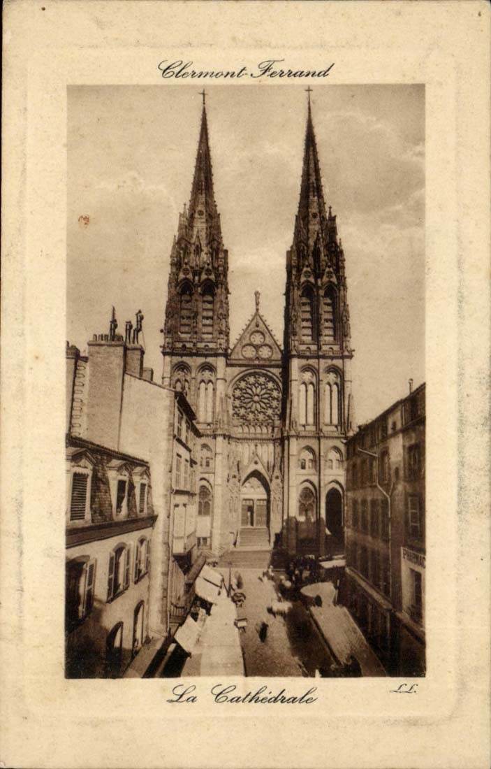 Clermont Ferrand - the Cathedral - CPA