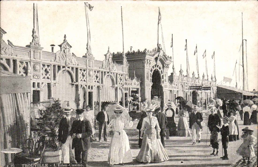 Trouville - the Eden Casino - CPA