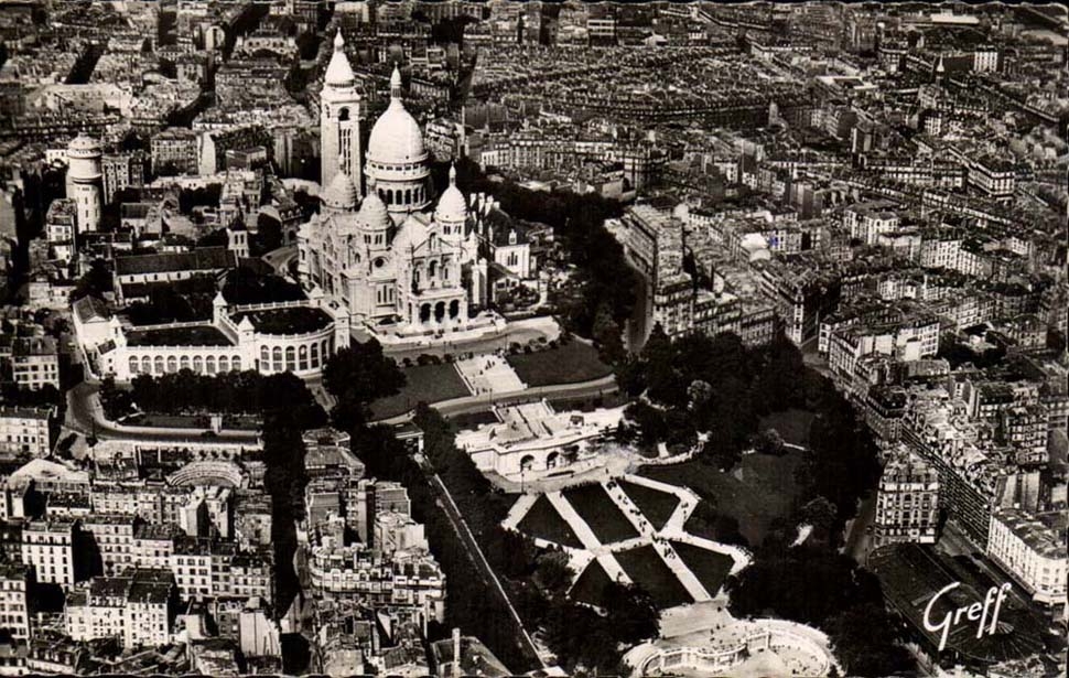 Paris CPA Montmartre Le SAcre Coeur