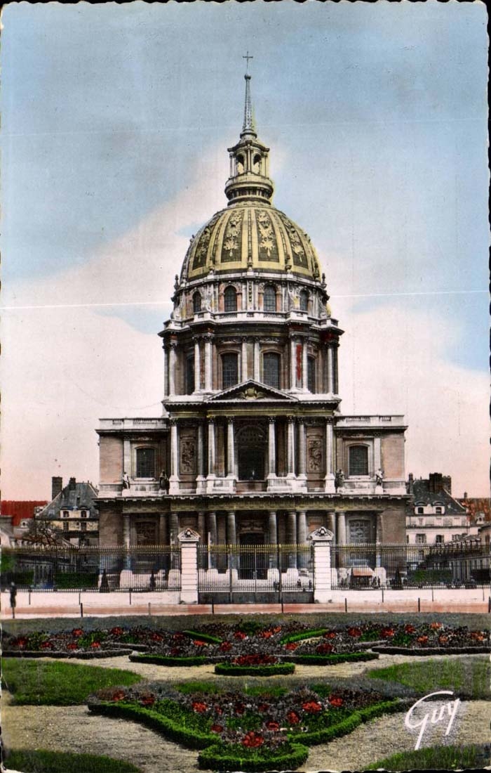 Paris CPA Dome of Invalides