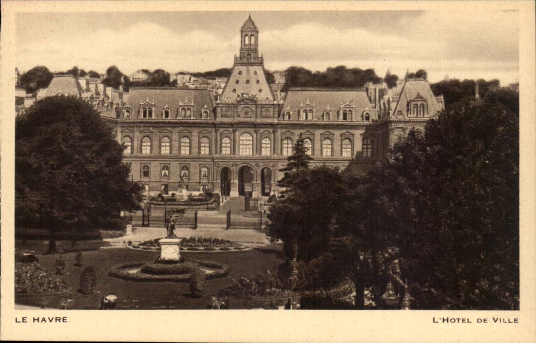 CPA Le Havre Hotel de ville