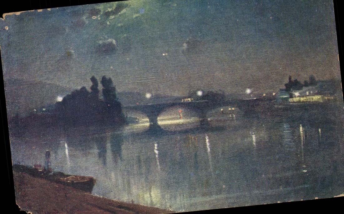 CPA Points island Lacroix Rouen