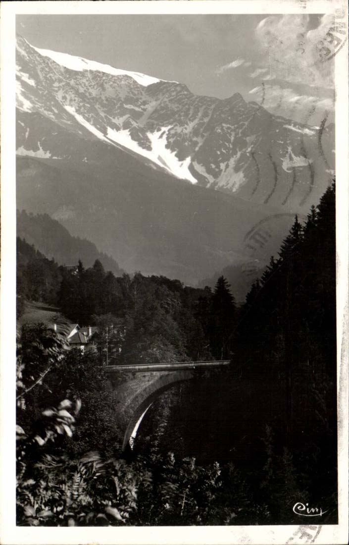 CPA Saint Gervais les Bains the bridge of the devil