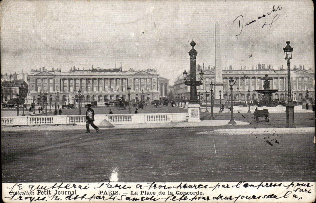 CPA Paris Petit Newspaper places Harmony