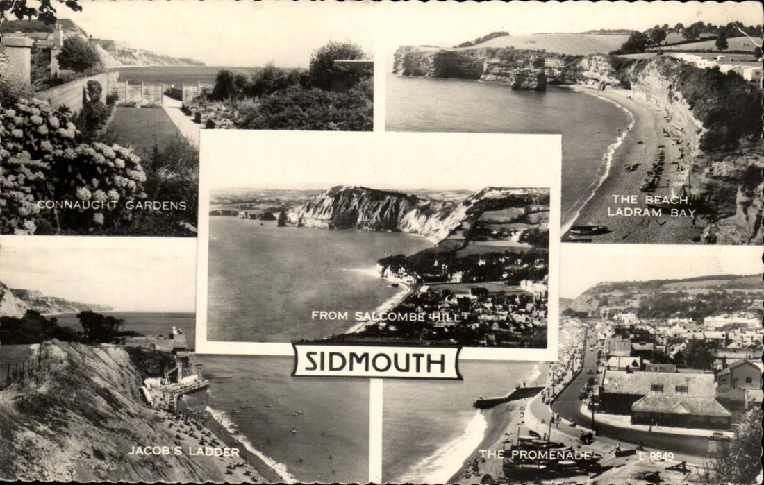CPSM Great Britain Sidmouth