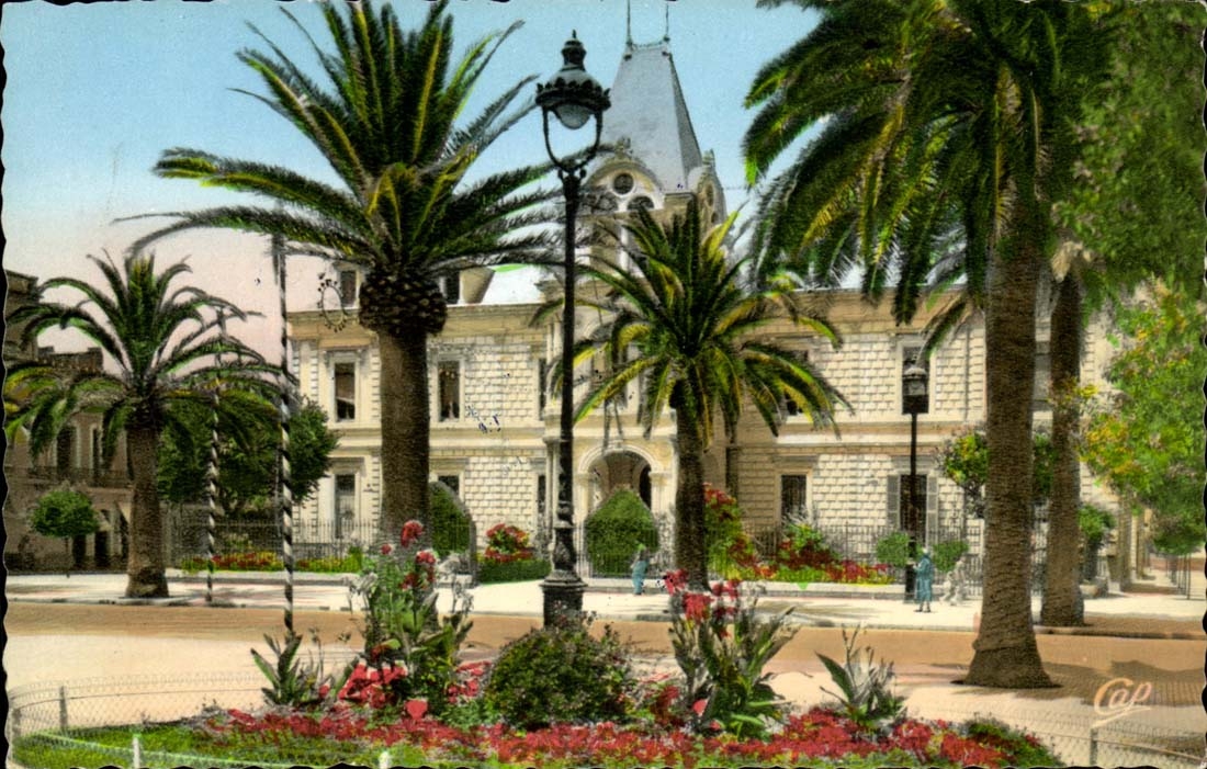 CPSM Algeria Sidi Bel Abbès Town hall