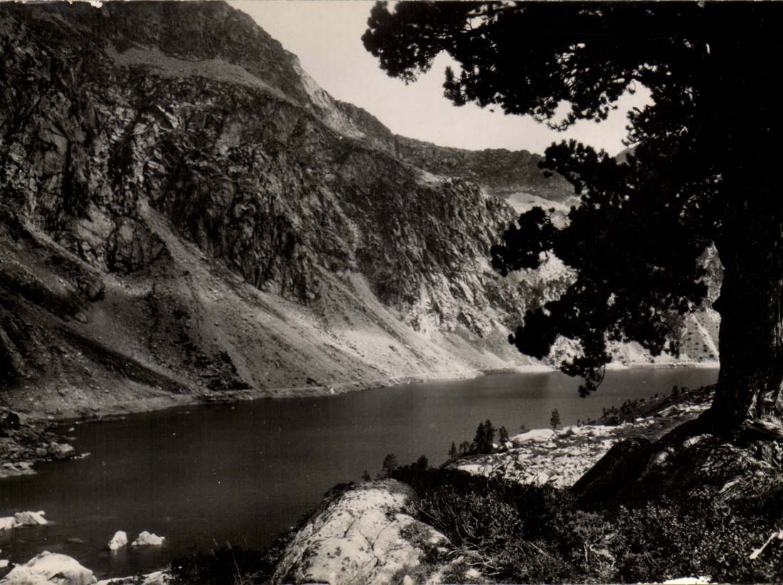 CPSM Tal von Aure der See Capdelong gegen den Strom