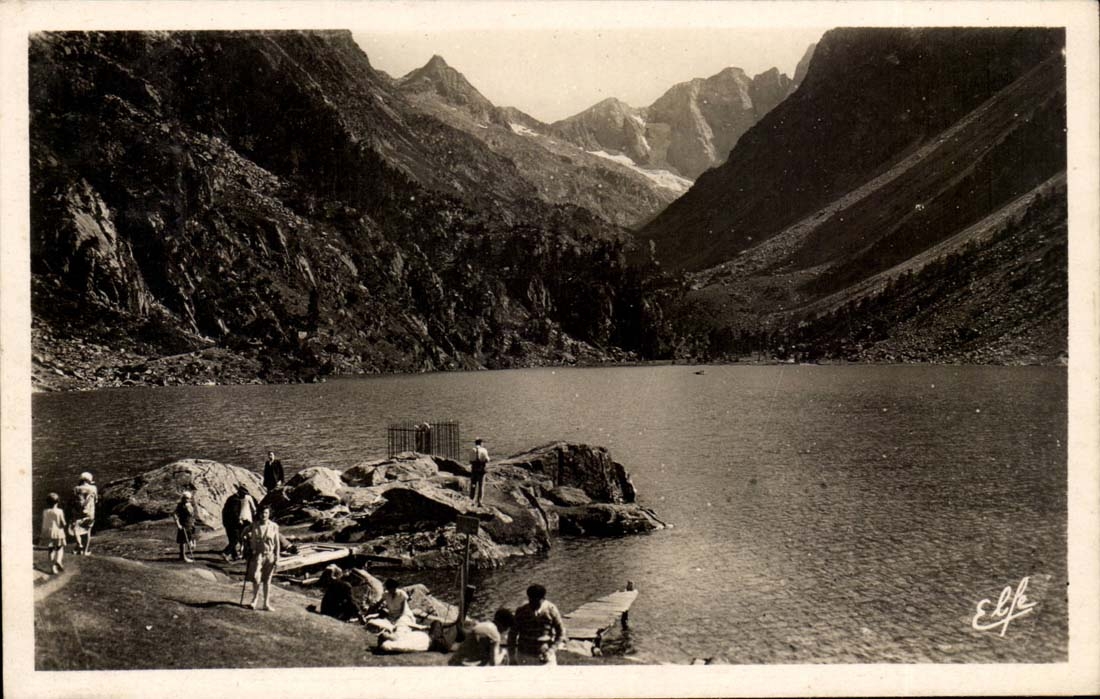 CPSM Cauterets der See Gaube