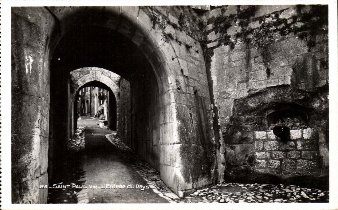 Hereinkommen Saint Paul-CPA des Landes