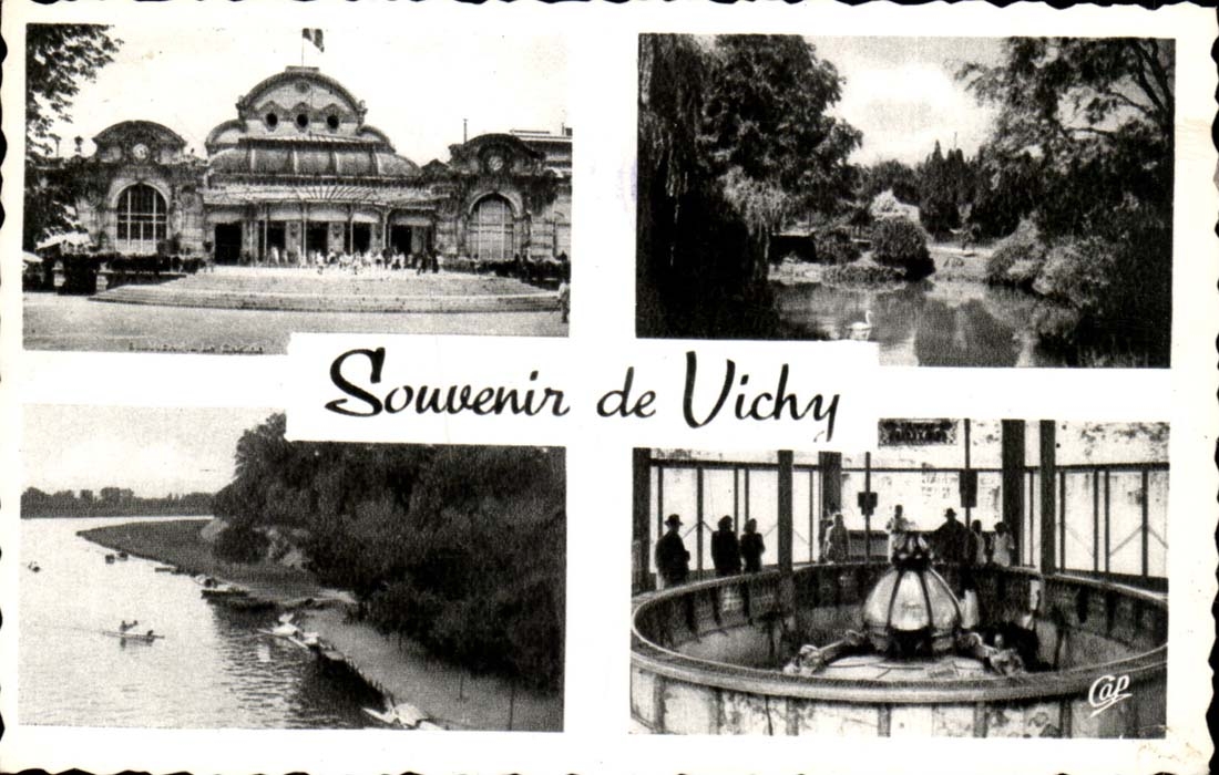 CPA Souvenir de Vichy