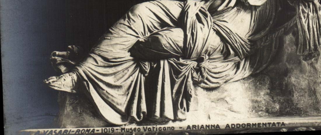 Italy Italia VAsari Roma CPA Arianna Addormentata