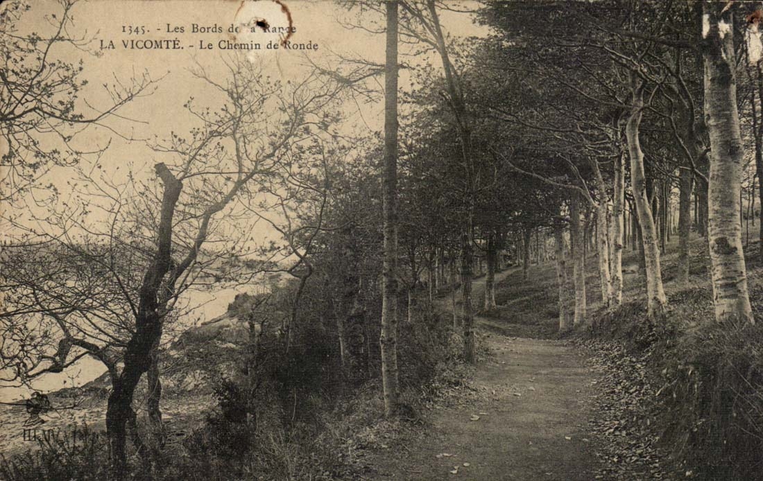 Edges of the Rancid one - the Viscount - the Covered way - CPA