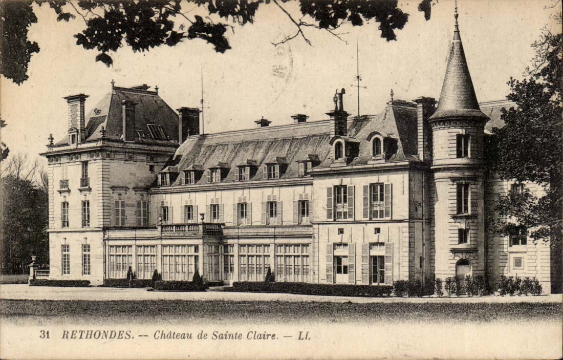 Compiegne - Rethondes - Castle of Sainte Claire - CPA
