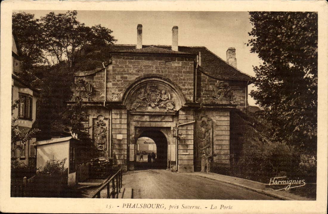 Phalsbourg CPA close Saverne the door