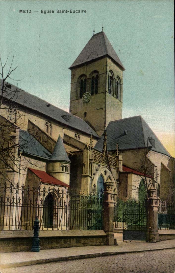Kirche Metz-CPA Saint eucaire